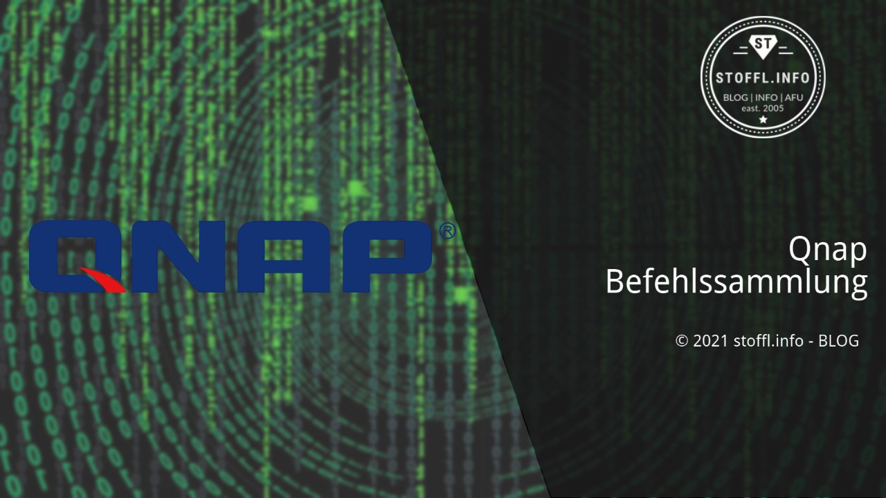 QNAP SSH Befehle Neustart, Herunterfahren - Befehlssammlung
